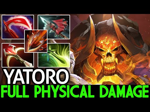 YATORO [Clinkz] Crazy Powerful Style Full Physical Damage Build Dota 2