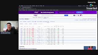 Sunday Live Stream and Portfolio Discussion