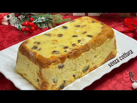 RICETTA WOW 1 PANETTONE E 3 INGREDIENTI  LO PREPARO IN 5 MINUTI senza cottura