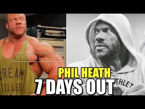 Phil Heath Looking Huge!!! 7 Days Out 2020 Mr. Olympia