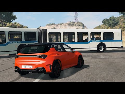 Articulated Bus Crashes 4 | BeamNG.drive