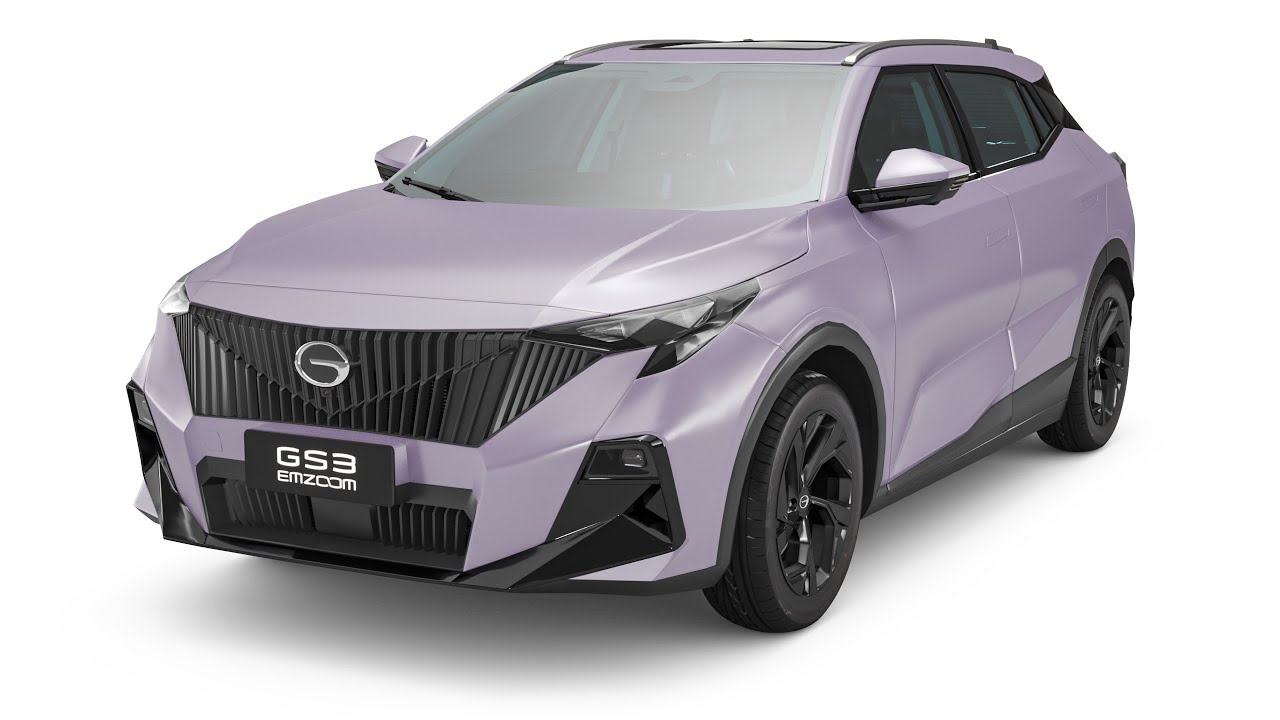 2024 GAC GS3 EMZOOM With Interior 3D Model