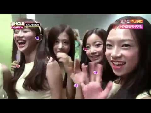 APRIL Show Champion Backstage (Sub Español )