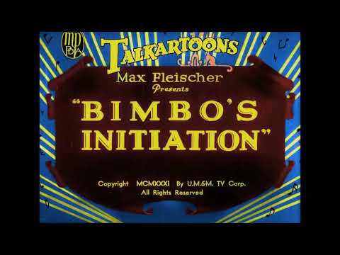 Betty Boop in Bimbo's Initiation: Colorized (part 1)