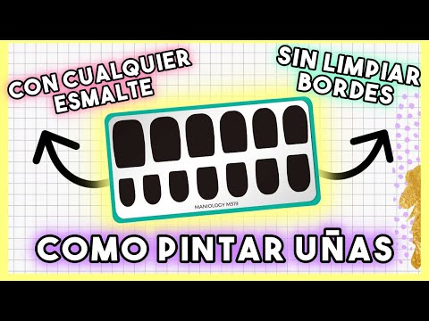 ¡NECESITAS ESTE PRODUCTO! · COMO PINTAR UNAS PERFECTAS