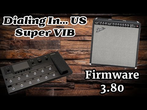 The Best Fender Amp In The Helix?? | Dialing In... US Super Vib (Firmware 3.80)