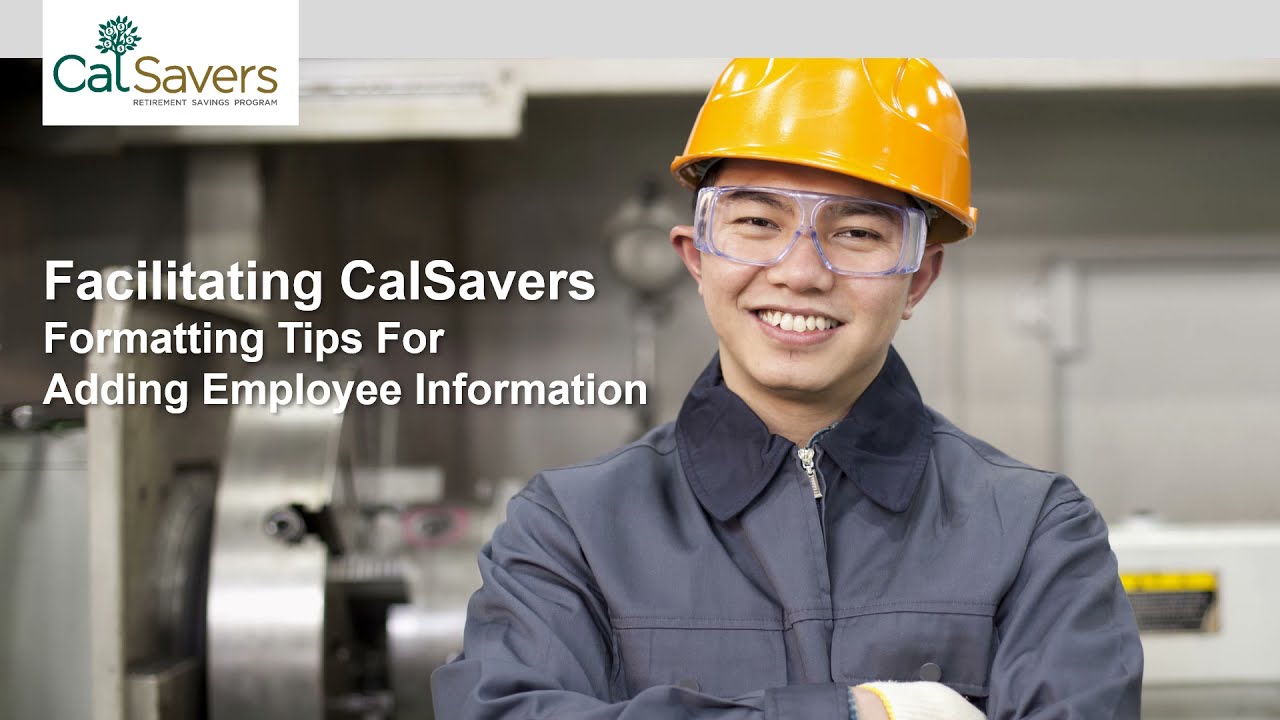 Tips for Formatting the Employee Information Template