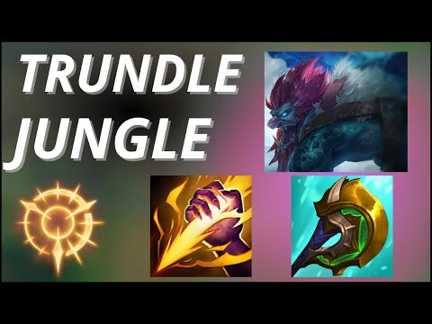 Trundle Jungle secures all objectives ! Must watch trundle jg guide
