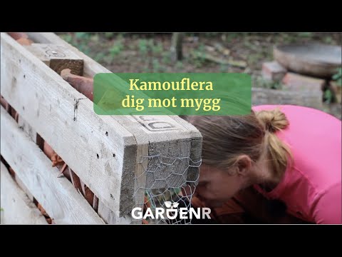 Camouflage yourself against mosquitoes - Gardenhacks by GardenR