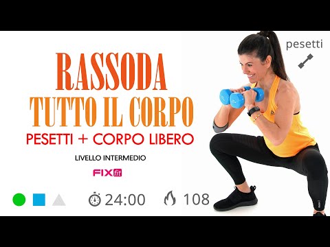 Rassoda Tutto Il Corpo: Esercizi Total Body Senza Salti