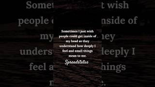 Download lagu I jst wish people could get inside of my Heart so they understand hw deeply I feel for small things. mp3