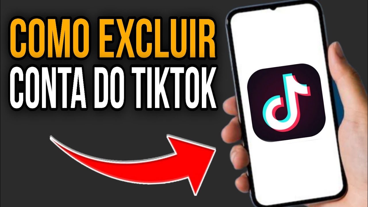 COMO EXCLUIR CONTA DO TIKTOK DEFINITIVAMENTE