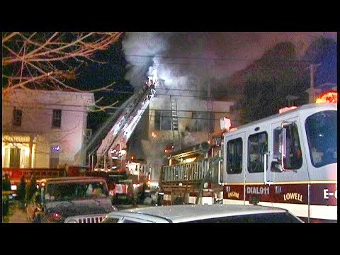 412 East Merrimack St. Lowell 3 alarm fire  1/27/2004..