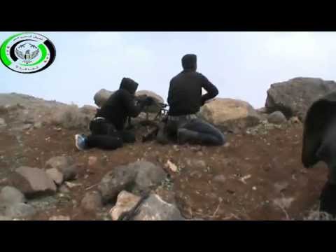 التصدي لقوات النظام من قبل الفرقة 90 على جبهة كفر شمس في ريف درعا