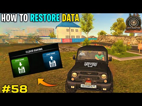 HOW TO RESTORE DATA IN RUSSIAN CAR DRIVER UAZ HUNTER || KD FIRE OFFICIAL