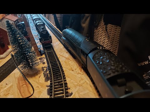 RUNNING SESSION RUNNING MALLARD #4468 LMS BLACK 5 #44808 MARKLIN BR89388