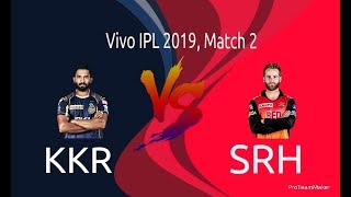 Live : KKR vs SRH  || Live IPL Score, Kolkata Knight Riders vs SunRisers Hyderabad Live ||