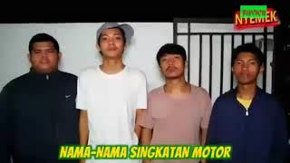 Download lagu Plesetan Nama kendaraan Bermotor•Lucu•ngakak😄😄😄😄 mp3