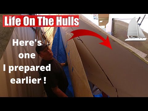 The Wall of Pain - Catamaran Build EP230