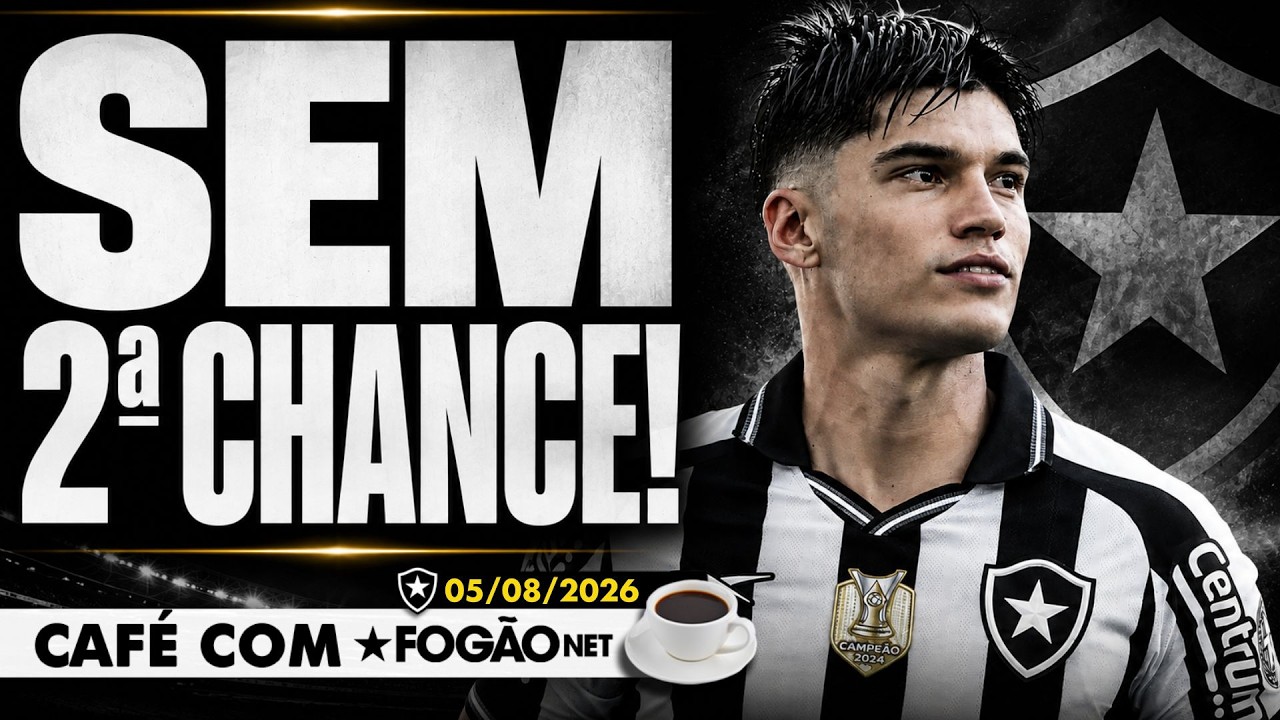 LIVE CAFÉ COM FOGÃONET | Botafogo não pretende reintegrar Joaquín Correa; joia da base atrai mercado externo