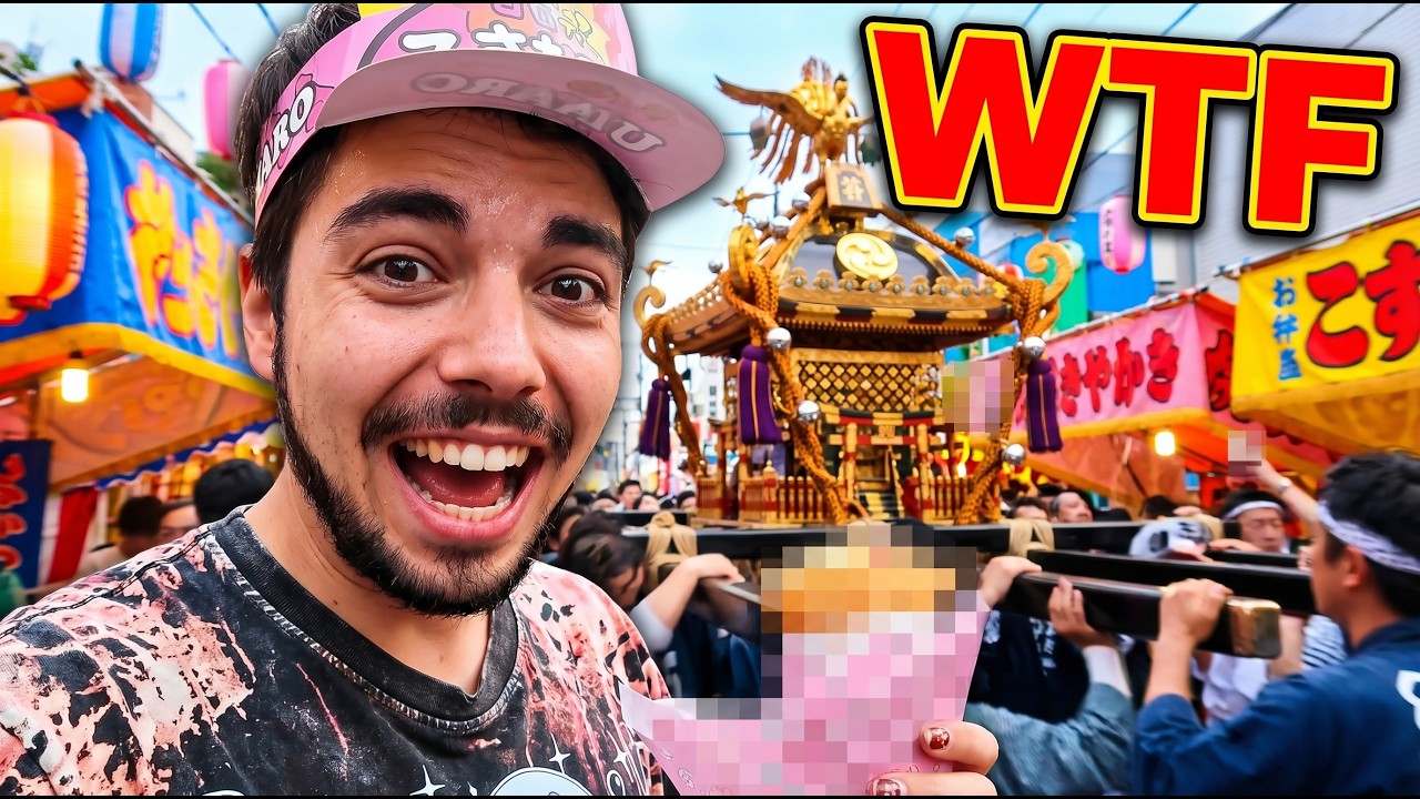 Me Infiltro en el Festival MÁS BIZARRO de Japón (No Creerás lo que Venden)