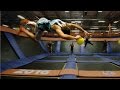Trampoline Vs Dodgeball Parkour At Sky Zone