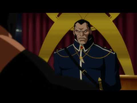 Justice League Doom... Vandal Savage explains his origin.