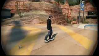 How to Frontflip/backflip on skate 3