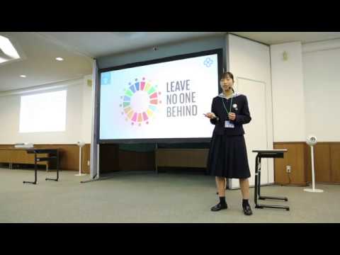 英語学科 活水女子大学第６回高校生英語プレゼンテーションコンテスト第３位
