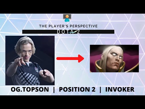 OG TOPSON | POS 2 | INVOKER | PLAYER PERSPECTIVE | GAMEPLAY | OMEGA League | Secret vs OG | Dota 2