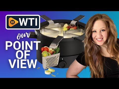 Evolution Electric Fondue Set By Fondussimo. Fondue Pot for Broth & Meat - WTI product video review