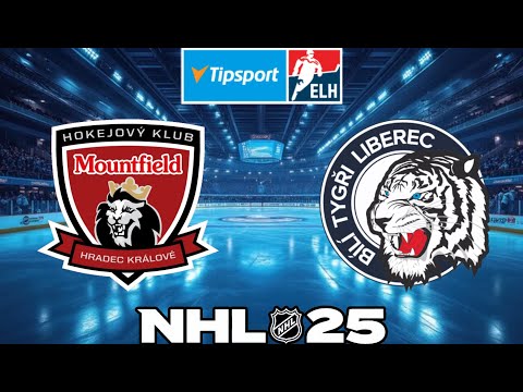 Mountfield HK vs Bílí Tygři Liberec | 29 KOLO | | NHL 25 |