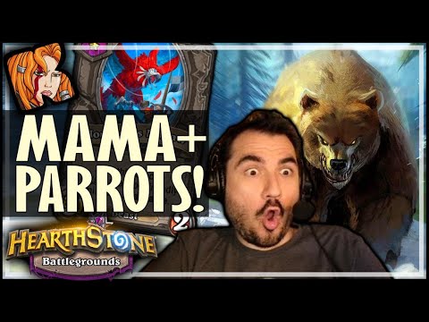 PARROT BUILD? USE MAMA ANYWAY! - Hearthstone Battlegrounds