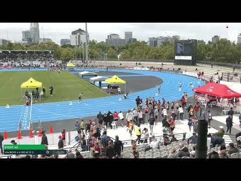 U14 Boys 4x100m Timed Final 3: 2022/23 Commonwealth Bank State Relay Championships