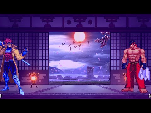 SHIN RYU VS GAMBIT! INTENSE EPIC FIGHT!