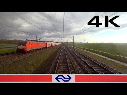 Sun-clouds-rain-sun 4K CABVIEW HOLLAND Uitgeest - Utrecht SGM 3apr 2019