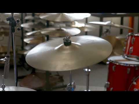 1970s Zildjian A 18" Thin Stamp Crash Cymbal 1434g image 9