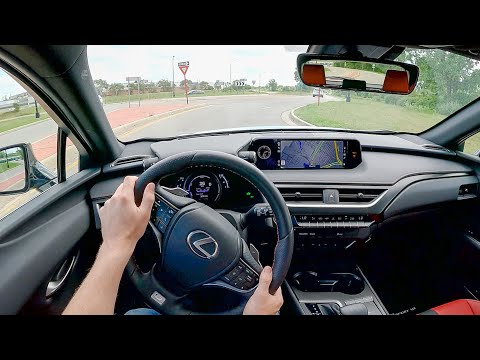 2022 Lexus UX 250h F-Sport Premium - POV Test Drive (Binaural Audio)
