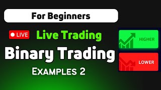 Binary Options Trading for Beginners (SMC)- Live Trading Example 2