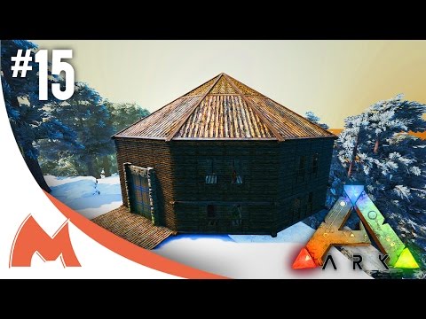 ARK: Survival Evolved - BUILDING A DINO BARN/KIBBLE FARM! (S3E15)