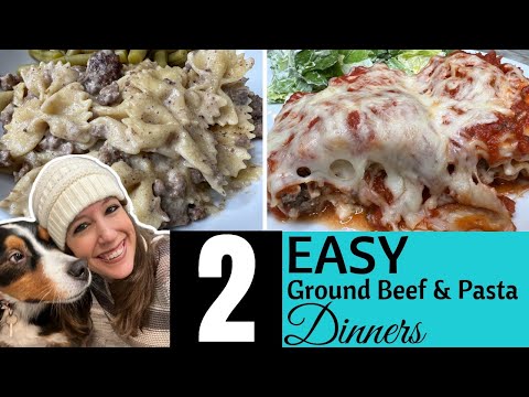 2 EASY GROUND BEEF & PASTA DINNERS | South Island...