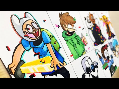 Drawing FRIDAY NIGHT FUNKIN' NEW PIBBY MOD/Corrupted full week/Finn and Jake /Eddsworld
