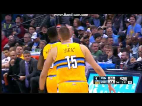 Nikola Jokic Highlights - 16 Pts , 8 Reb , 11 Ast vs. Minnesota Timberwolves - NBA 28/12/2016