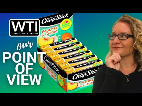 ChapStick Peaches & Cream Lip Balm - WTI product video review