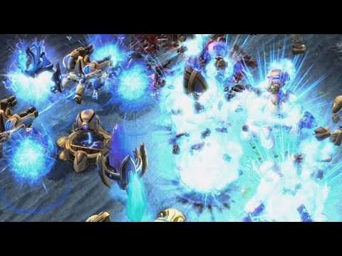 Dark 🇰🇷 (Z) vs herO 🇰🇷 (P) on Inside and Out - StarCraft 2 -2022