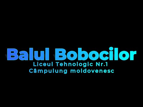 Balul Bobocilor 2024 Liceul Tehnologic Nr. 1 Câmpulung Moldovenesc