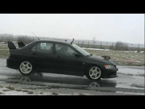 Paweł Ferdek/Mervin - Mitsubishi Lancer Evo VIII - WLTA 2012 I runda - 18.02.2012 r.