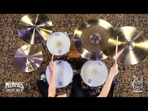 Sabian 18" HHX Studio Crash Cymbal - 1379g - Played by Kayleigh Moyer (11806XN-1053113GG)