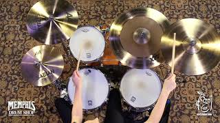 Video thumbnail for Sabian 18" HHX Studio Crash Cymbal - 1379g - Played by Kayleigh Moyer (11806XN-1053113GG) by Memphis Drum Shop