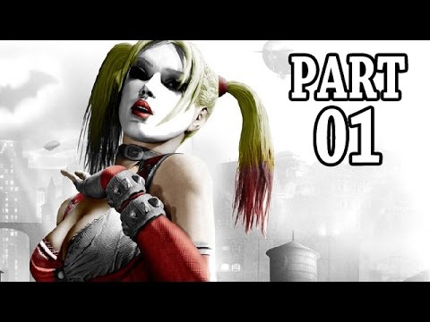 Let's Play Batman Arkham City Harley Quinn's Revenge Deutsch Gameplay German Part 1 Rache für Joker